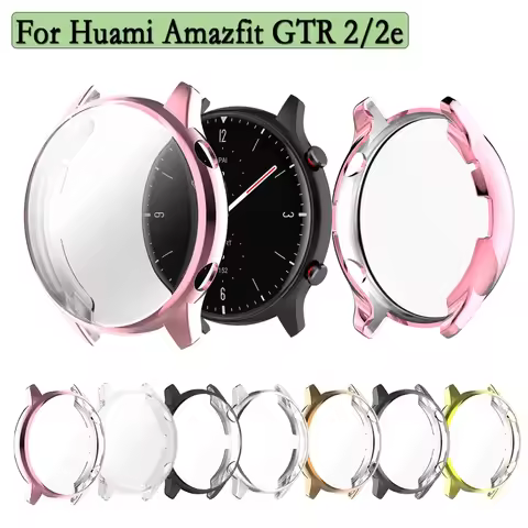 For Amazfit GTR 2/2E Smart Watch Case Full Cover Screen Protector Case Anti-scratch Shell Accessorie