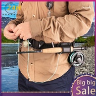 [infinisteed.sg] Fly Fishing Rod Holder Waterproof Fishing Belt Rod Holder for Outdoor Activities