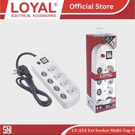 Loyal LY254 1.5M 4-Hole Multisocket Quality Socket + Cable