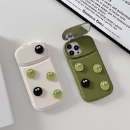 IPHONE Casing Handphone Holder Cermin Korea Case Handphone Untuk