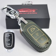 Key Holster For Hyundai Kona, Accent, Santafe (19-20).. 3-button Smart Keys - DT AUTOCAR Car Accessories
