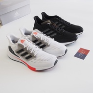 Motus| adidas EQ21 RUN Men's Running Shoes Black White H00511 H00512