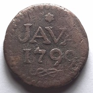 Koin Bonk Java 1 Stuiver 1799 - B13