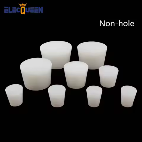 2pcs/lot Silicone Plug Without Hole Food Grade Rubber Stopper for Fermentation Barrel Airlock Valve 