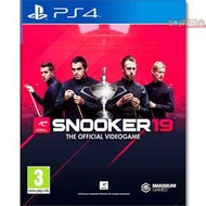 【電玩販賣機】全新未拆 PS4 Snooker 19 世界斯諾克撞球職業巡迴賽 -英文版- 英式撞球 英式桌球 檯球