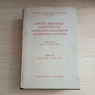 RB P KLEINE SERIES 44 OFFICIELE BESCHEIDEN BETREFFENDE DE NEDERLANDS INDONESISCHE BETREKKINGEN 1945 