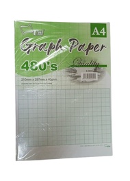 Uni Paper Graph Paper A4 60gsm 480sheets S-4803