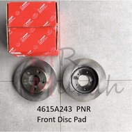 PNR 4615A243 Front Disc Rotor Mitsubishi X-Pander NC1W, NC2W Xpander (depan)