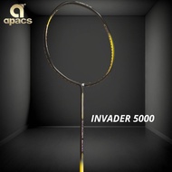 Apacs Invader 5000 4U-G1 (Head Heavy) 1pcs Yellow Colour Original Badminton Racket