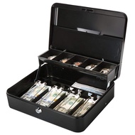 Portable Cash Drawer Lock Petty Cash Box Cashier Drawer Storage