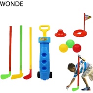 WONDE Golf Set Toy, Golf Game Mini Kids Golf Game Set, Golf Toys Play Set Casual Portable Children G