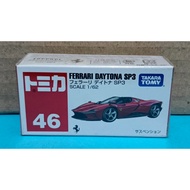 Tomica 46 Ferrari Daytona SP3 (Red) Sealed