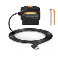 OBD2 to USB C Adapter Dual Mode OBD Power Cable for Dash Camera Hardwire Kit Includes 24/7 Parking M