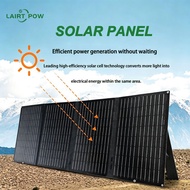 LairtPow Portable Solar Panel 120W 200W  IP67 Waterproof Sun Power Panel Folding with  Solar Panel