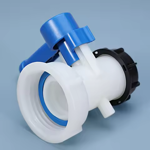 Thread Plastic IBC Tank Tap DN40 (62 mm) / DN50 (75 mm) to 2 Inch Adapter Garden Irrigation Connecti