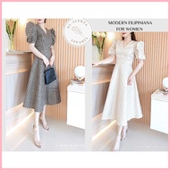 MODERN BARONG DRESS FOR WOMEN