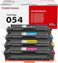 054 Toner Cartridge Set 054H MF644Cdw MF642Cdw Compatible Replacement for Canon 054 054H CRG-054 Col