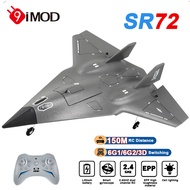 9IMOD SR72 RC Plane 2.4G 4CH Remote Control Drone Built in Gyro RC Future Fighter Aircraft