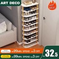 Shoe Rack Shoes Storage shoes cabinet Storage Organizer Wooden Space Saving Shoe Shelf Simple Rak Kasut Kayu Storage rack Rak Kasut Bertingkat