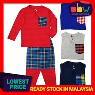 Six11 Boy RANDOM DESIGN POCKET Baju Melayu With Samping (2Y-6Y) / Baju Raya budak