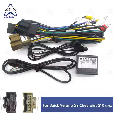 16Pin Car DVD Power Cable Wiring Harness Adapter For Chevrolet S10 Colorado Trailblazer Buick Verano