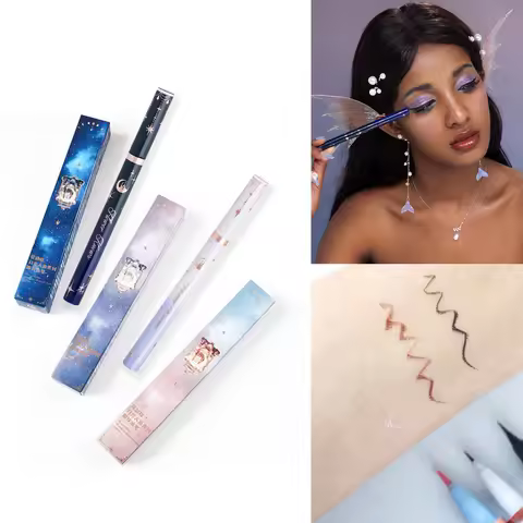 Flower Knows Moonlight Mermaid Waterproof 24H Wear Vegan Smudge Proof Liquid Eyeliner 0.5g Cruelty F