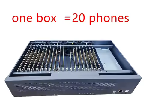 Yuanda Box Phone Farm TIKTOK YOUTUBE Games FACEBOOK Automation 8G RAM 128GB Android 14