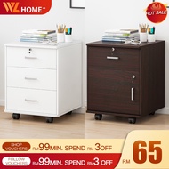 Office Mobile Pedestal File Cabinet with Wheels Drawers with Locks Office Storage Cabinet Lockers 3 Tier Office Cabinet  Almari Kecil Kunci Beroda Cabinet storage cabinet