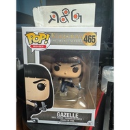 (R&G2H) Funko POP Kingsman - Gazelle (465) with Boss Protector