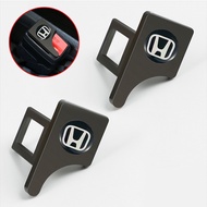 2/1pcs Car Safty Seat Belt Buckle Clip Universal Hidden Metal Hard Plug Buckle Alarm Stopper Accesso