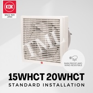 Installation KDK 15WHCT 20WHCT Exhaust Fan Ventilation Fan Ventilating Install TML