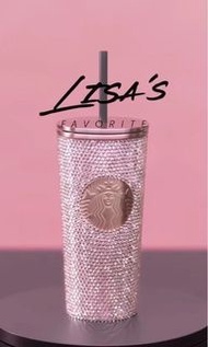 Starbucks Blackpink Lisa 鑽杯 不鏽鋼杯 預訂 10月尾11月初到貨