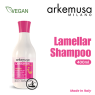 Arkemusa Milano Lamination Lamellar Shampoo / Lamellar Cream Mask For Treated and Dull Hair Laminati