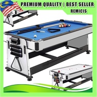 Multifunctional 4 in 1 multifunctional ball table flip table pool table/air ball pool table 4in1 new set meja pool set