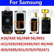 Original For Samsung Galaxy A10 A12 A20 A30 A50 A50S A51 A70 A70S A71 M51 A30S A90 5G Earpiece Earphone Ear Speaker Sound Flex