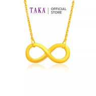 TAKA Jewellery 916 Gold Necklace Infinity