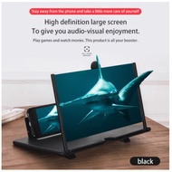 Mobile Phone 3D Screen Magnifier HD Screen Magnifier Amplifier Stand 8 Inch/12 Inch Phone Screen Enl
