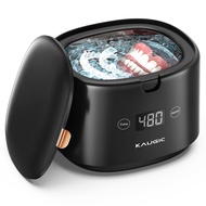 KAUGIC Ultrasonic Retainer Cleaner with Upgraded MCU, 30W/45kHz, 230ML Portable Ultrasonic Cleaner f