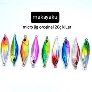 Micro jig bait 20g metal jig 20g micro jig fishing bait 20g casting bait killer jig bait