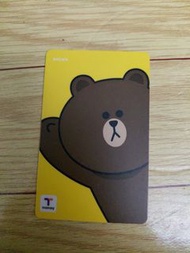 小童 Line Friends Brown T money / T-money / Tmoney 韓國交通卡