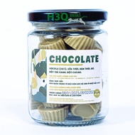 Fresh Green Tea Chocolate WITHOUT COLORING H3Q Miki (Japanese Green Tea Powder & Belgian Chocolate) 