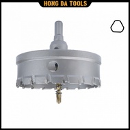 60mm-100mm Hole Saw Bit Carbide Teeth Hole Saw for Steel Hole Saw for Stainless Steel Iron Aluminum 