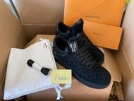 Louis Vuitton And Nike "Air Force 1" By Virgil Abloh - 黑色 / 黑色 - Anthracite