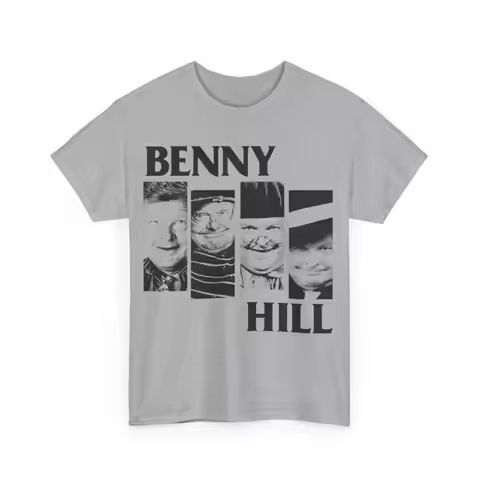 Benny Hill T Shirt Funny Vintage Tv Show British Comedian Top