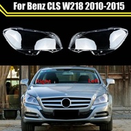 For Mercedes-Benz CLS W218 CLS260 CLS300 CLS350 CLS400 2010~2015 Car Headlight Cover Transparent Lam