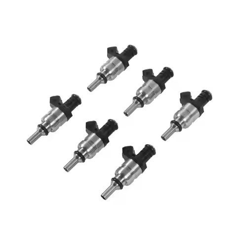 6pcs Fuel Injectors 13537546244 For BMW 3 5 7 X3 X5 X6 Z3 E39 E46 E60 M52 M54 2.0-2.8L Engine Car Ac