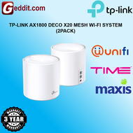 TP-LINK AX1800 DECO X20 WHOLE HOME MESH WI-FI SYSTEM(WIFI 6)
