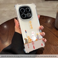 Guanglu | Ốp Lưng Chống Sốc Thỏ Hoạt Hình Phong Cách Trung Quốc cho IQOO13