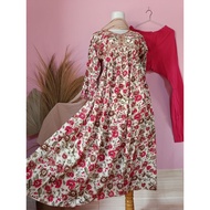 INDIAN CLOTHES ANARKALI ALIA FLOWER/ SET SMALL LD