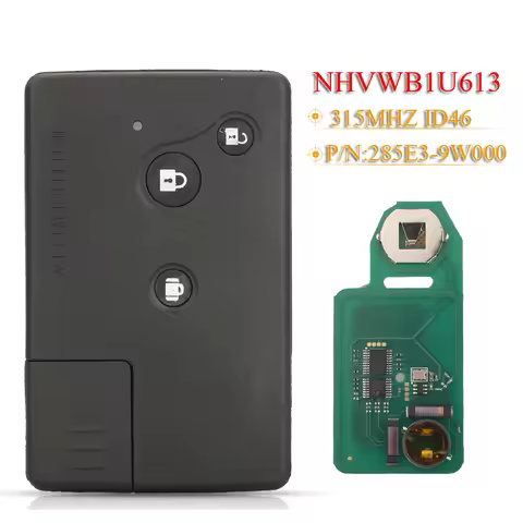 jingyuqin 285E3-9W000 Remote Smart Auto Control Key Fob NHVWB1U613 315Mhz ID46 For Nissan Serena Pre
